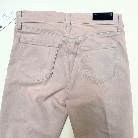 <J Brand> Pink Cropped Selena Jeans - Picture 9 of 15